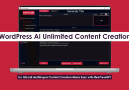 WordPress AI Unlimited Content Creation